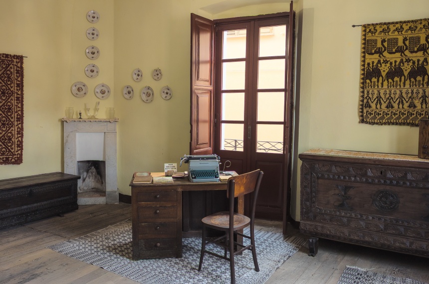 Aritzo, Casa Devilla. Sala lettura
