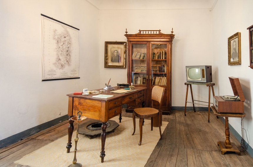 Aritzo, Casa Devilla. Lo studio